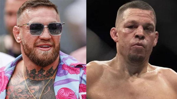 Conor McGregor and Nate Diaz