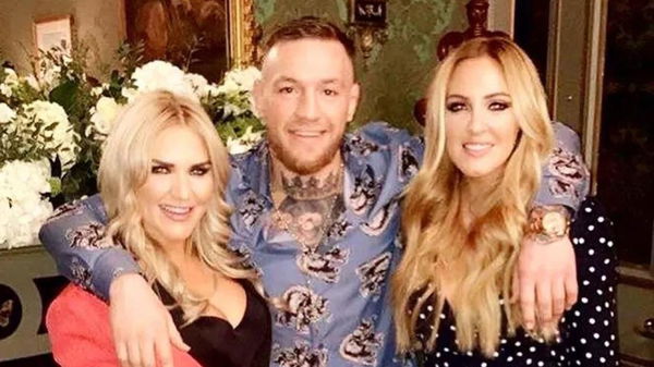 Conor McGregor with his sisters