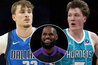 Cooper Flagg, Kon Knueppel, LeBron James