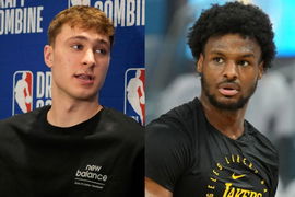 Cooper Flagg and Bronny James