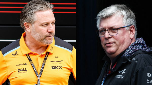 Zak Brown and Otmar Szafnauer