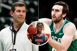 Brad Stevens, Luke Kornet, AJ Dybantsa