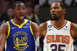 Jonathan Kuminga, Kevin Durant