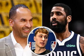 Cooper Flagg, Nico Harrison, Kyrie Irving