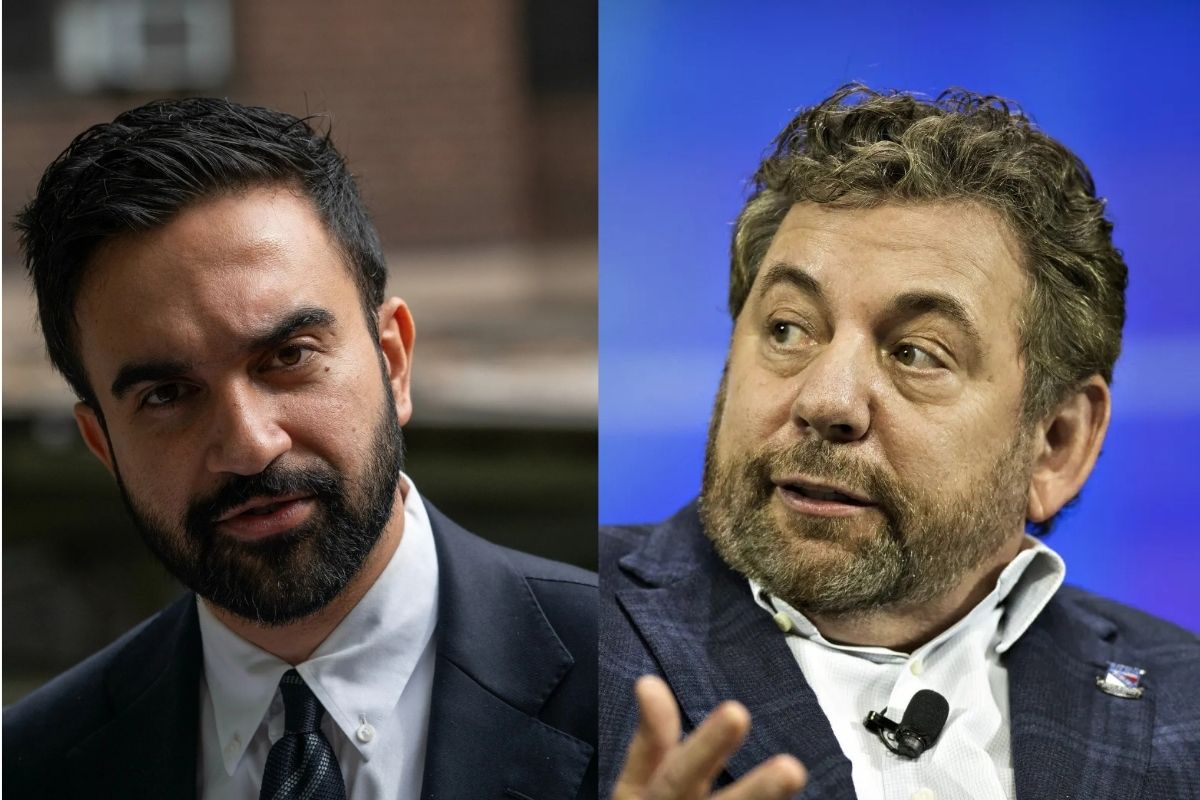 James Dolan-Zohran Mamdani Moment Turns Awkward During Knicks’ ‘Keys to the City’ Ceremony in New York Parade