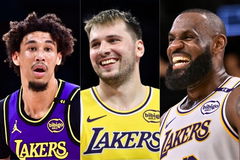 LeBron James, Luka Doncic, Jaxson Hayes