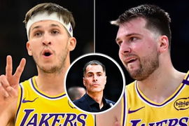Austin Reaves, Luka Doncic, Rob Pelinka