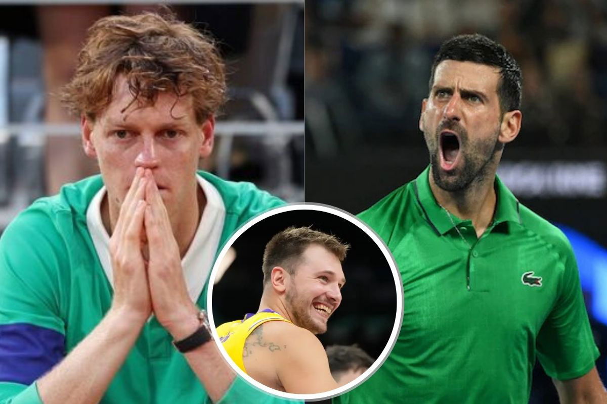 Luka Doncic Reacts to Novak Djokovic Beating Jannik Sinner for Australian Open Final Spot