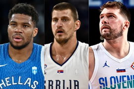 Giannis Antetokounmpo, Nikola Jokic, Luka Doncic