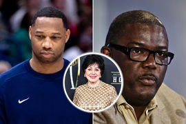 Willie Green, Joe Dumars, Gayle Benson