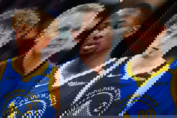 Brandin Podziemski, Steve Kerr, Jonathan Kuminga