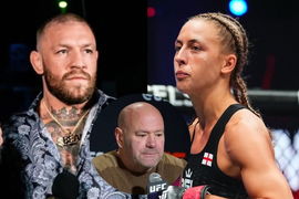 Conor McGregor, Dakota Ditcheva, Dana White