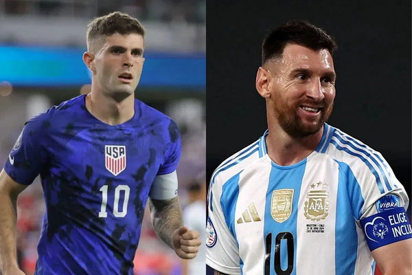 Christian Pulisic, Lionel Messi