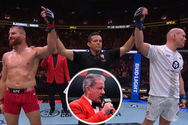 Bruce Buffer, Jan Blachowicz, Bogdan Guskov