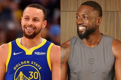 Dwyane Wade and Steph Curry