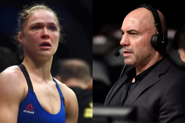 Joe Rogan and Ronda Rousey