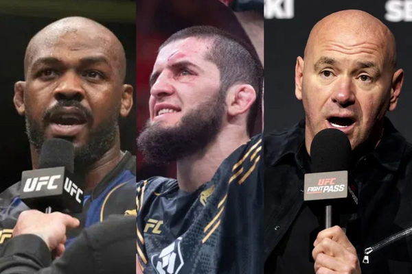 Jon Jones; Islam Makhachev; Dana White