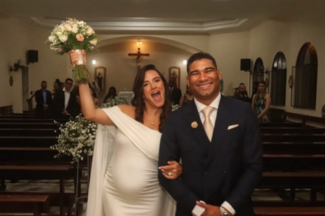 Gilbert Burns Joins Plethora of UFC World for Brother Herbert & Wife’s Joyous Occasion