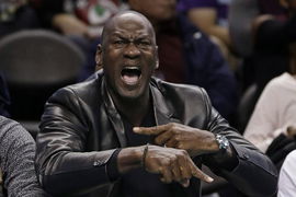 Angry Michael Jordan