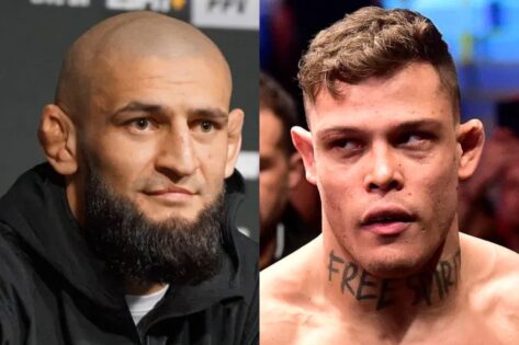 Khamzat Chimaev Gets Unexpected Backing Against Caio Borralho as #1 Contender Responds Amid UFC Snub