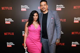 Anansa Sims and Matt Barnes