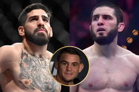 Ilia Topuria, Islam Makhachev, Dustin Poirier