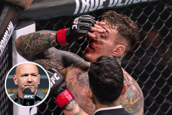 Tom Aspinall, Dana White