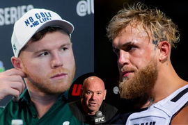 Dana White; Canelo Alvarez; Jake Paul