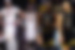 LeBron James, Anthony Davis, Stephen Curry, Draymond Green