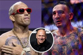 Charles Oliveira, Dana White, Max Holloway