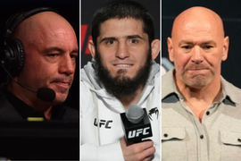 Islam Makhachev; Dana White; Joe Rogan