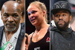 Floyd Mayweather; Ronda Rousey; Mike Tyson
