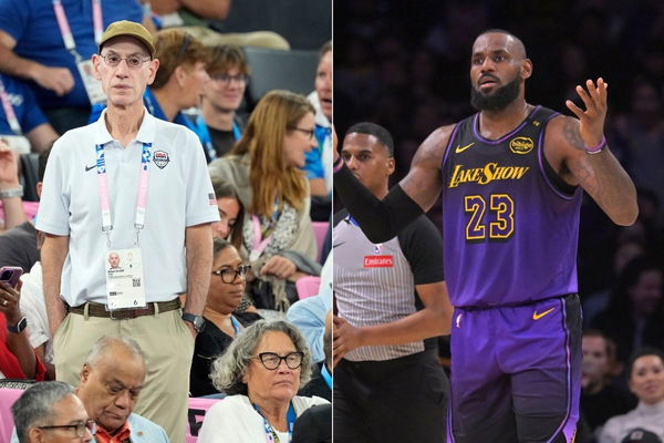 Adam Silver, LeBron James