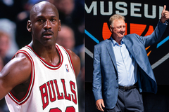 Michael Jordan Larry Bird