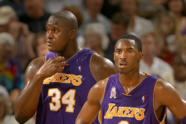 May 2 2006 The former Laker s teammates KOBE BRYANT and SHAQUILLE O NEAL have cause to celebrate o