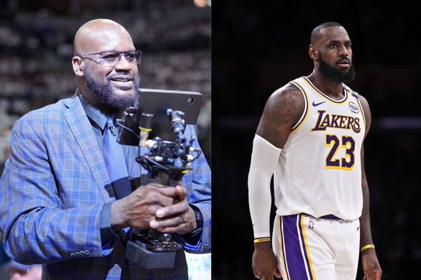 Shaquille O&#8217;Neal and LeBron James