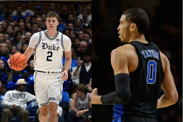 Cooper Flagg and Jayson Tatum