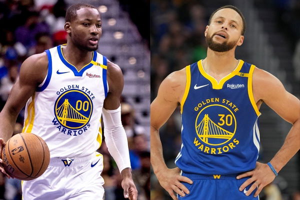 Jonathan Kuminga, Stephen Curry