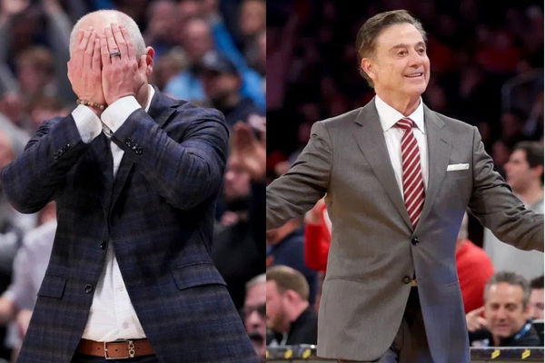 Dan Hurley and Rick Pitino