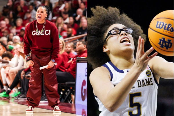 Dawn Staley and Olivia Miles