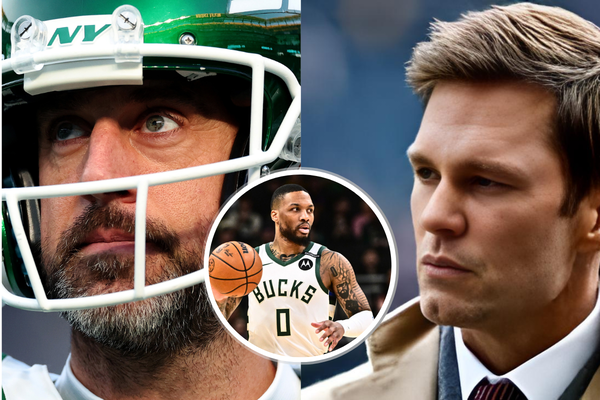 Tom Brady Aaron Rodgers   Damian Lillard