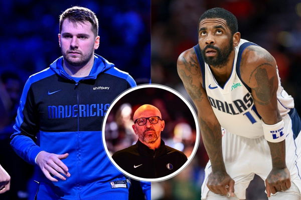 Kyrie Irving, Luka Doncic, Jason Kidd