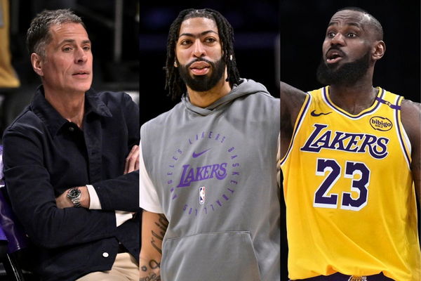 Rob Pelinka, Anthony Davis, LeBron James