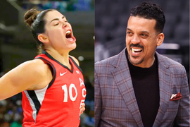 Kelsey Plum, Matt Barnes