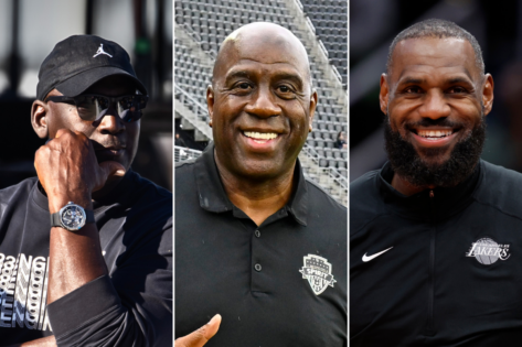 Magic Johnson Clears Stance in Michael Jordan vs LeBron James Debate at Dodgers Event
