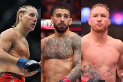 Paddy Pimblett; Ilia Topuria; Justin Gaethje