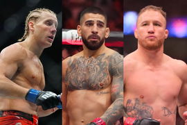 Paddy Pimblett; Ilia Topuria; Justin Gaethje