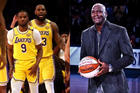 Bronny shines on golf while the MJ debate follows him.