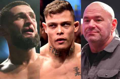 Channeling Inner Mike Tyson, Caio Borralho Has 1 Request for Khamzat Chimaev & Dana White for UFC 317