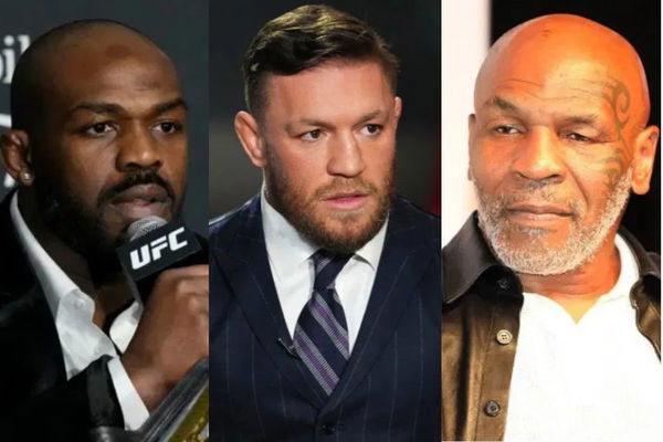 Conor McGregor, Mike Tyson, Jon Jones